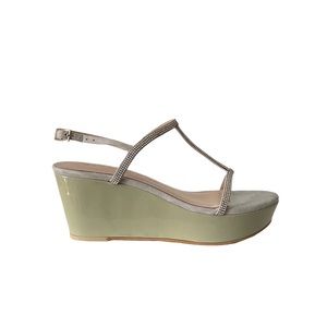 Sacha London Daria Strappy Platform Wedge Sandals Shoes 9.5